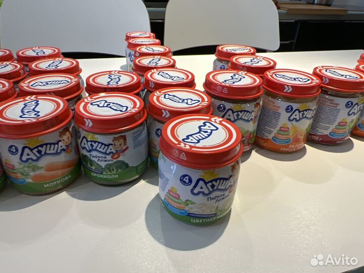 Детское питание пюре