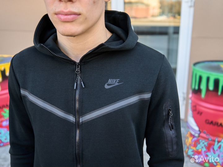 Зип худи nike tech fleece