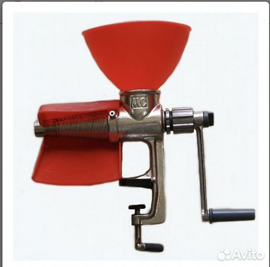 Соковыжималка ручная чугунная шнековая