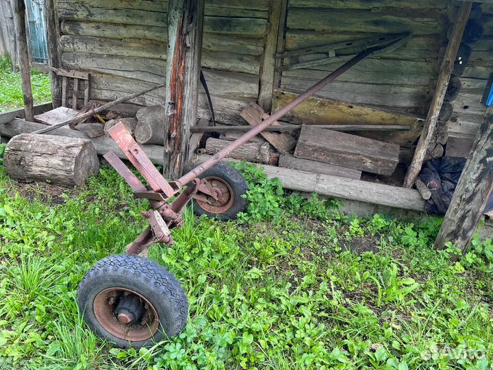 Прицеп телега на резиновом ходу