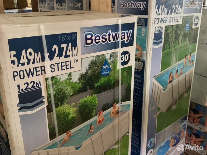 Тент для Бассейна,Бассейны, Бассейн 5.49х274х122