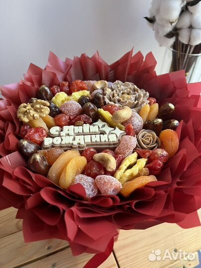 Букет из конфет/ из сухофруктов/ подарок на др