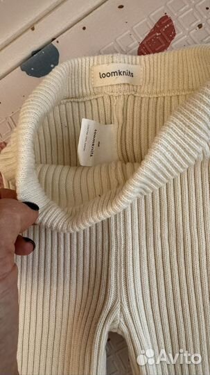 Леггинсы 2 пары loomknits 80-86