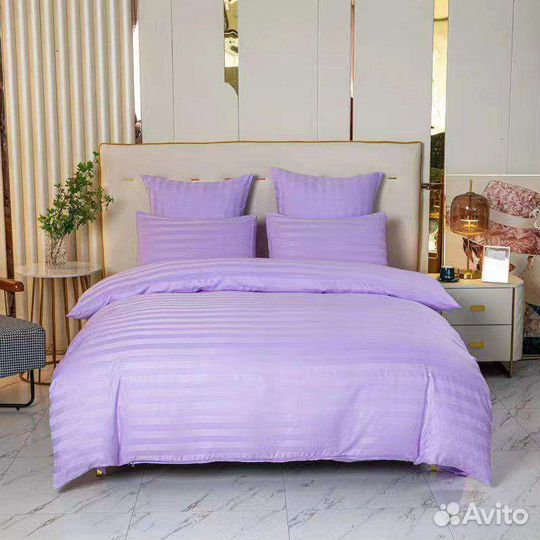 Гостиничное бельё. Страйп сатин как в отеле