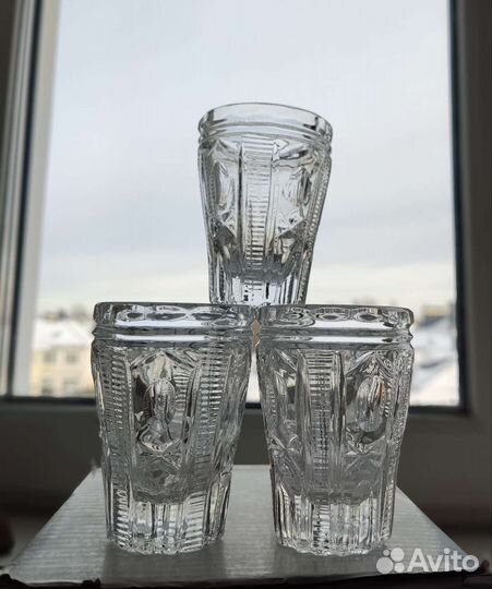 Рюмки бокалы хрусталь