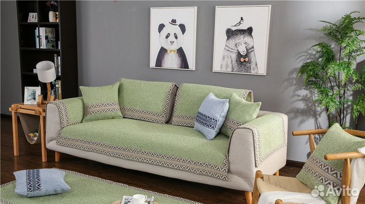 Накидки Комплект на диван / кровать розн /опт