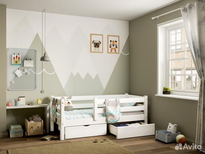 Детская кровать из массива. В наличии Иваново