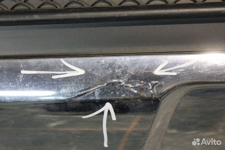 Спойлер бампера - Mercedes-Benz GL-Klasse X166