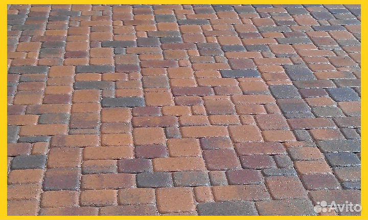 Тротуарная плитка Брусчатка