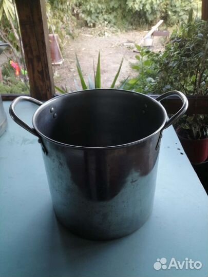 Кастрюля из нержавейки бу