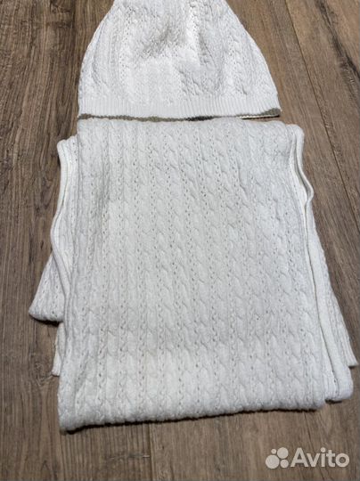 Шапка и шарф для девочки