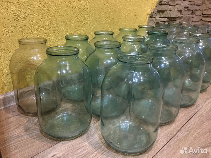Банки стеклянные (3 литра)