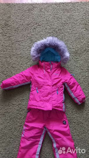 Зимний костюм для девочки 104