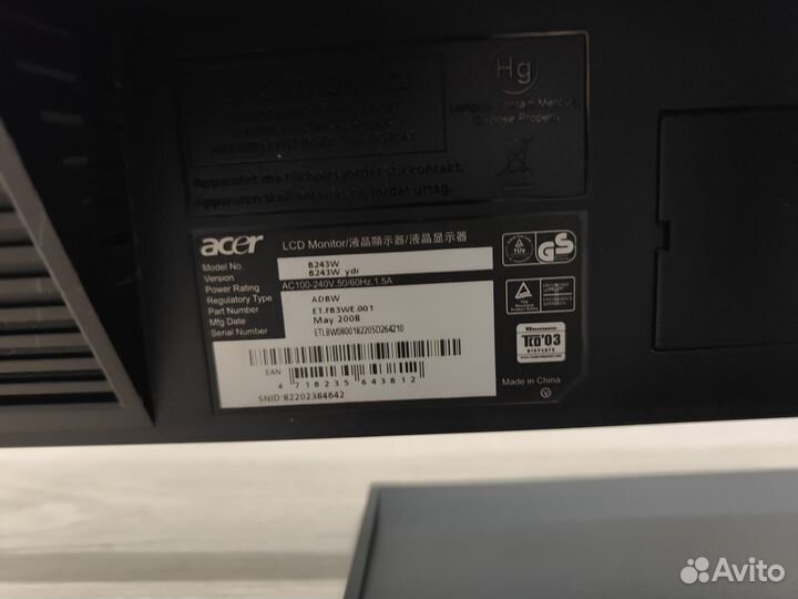 Монитор Acer 24