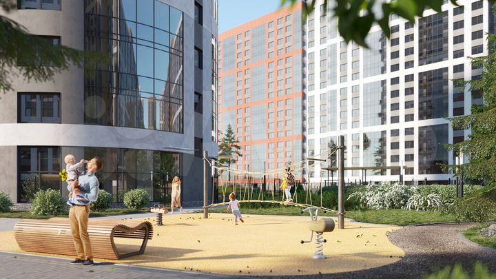 1-к. квартира, 35,1 м², 5/17 эт.
