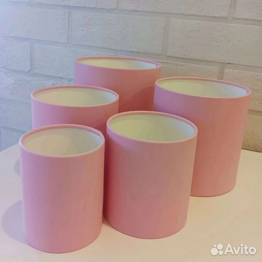 Круглые коробочки подарочные