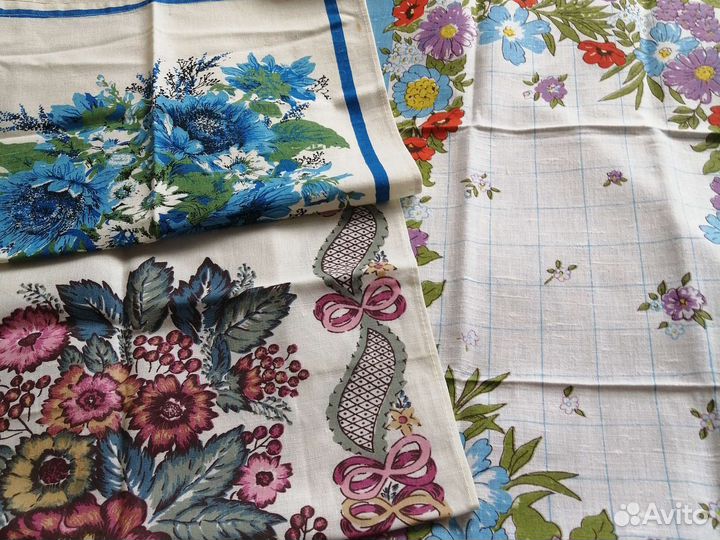 Полотенце СССР лён