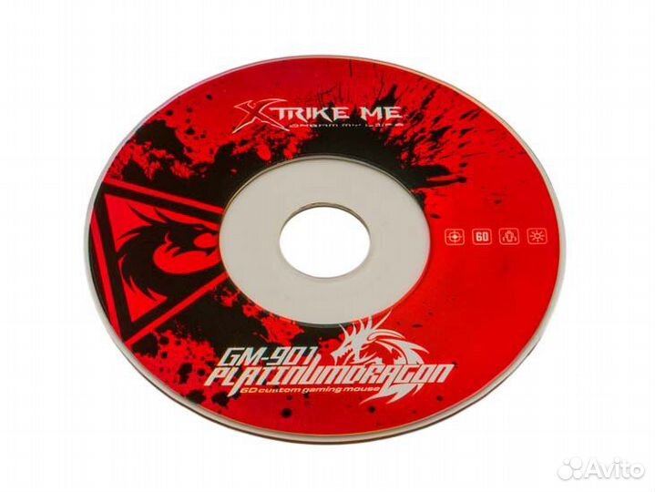 Мышь игровая Xtrikeme GM-901 черный USB