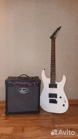 Электрогитара Jaсkson JS11 c комбиком Cort Mx15