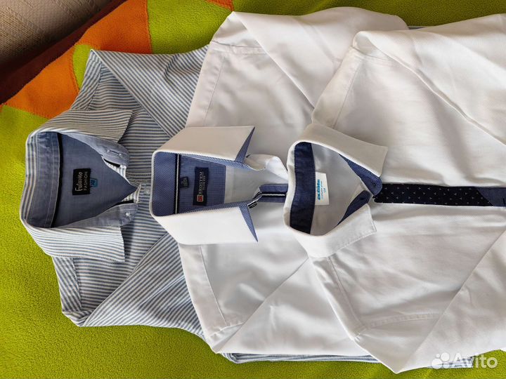 Рубашки школьные для мальчика 134-140