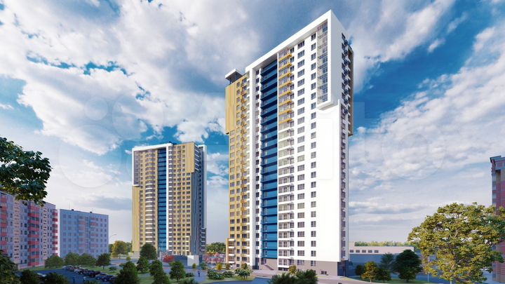 1-к. квартира, 42,7 м², 15/24 эт.