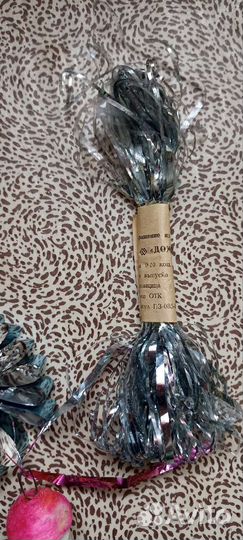 Винтажные ёлочные игрушки СССР