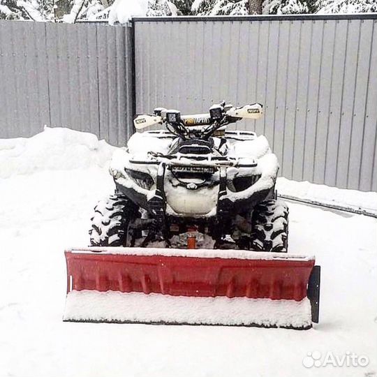 Снегоотвал на все квадроцклы 1,5м быстросъем storm
