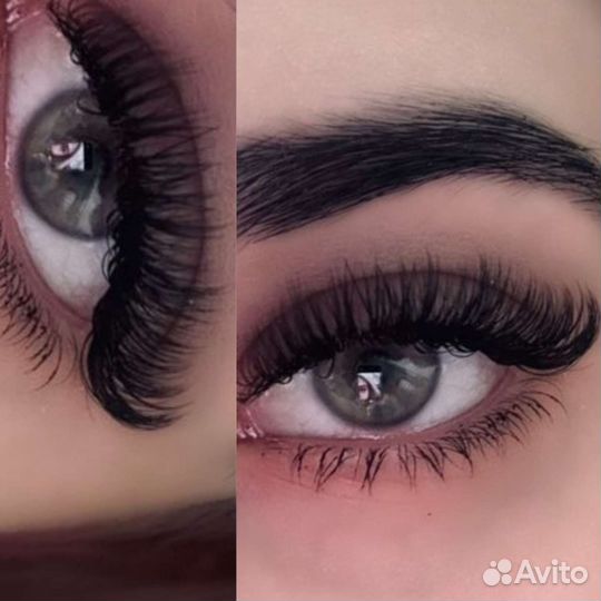 Наращивание ресниц/Долговременная укладка бровей