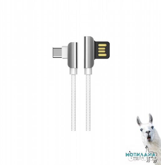 Качественный кабель type-C - hoco U42 (угловой)