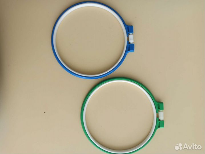 Нитки мулине, пяльца