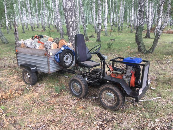 Мини-трактор УРАЛЕЦ 160, 2018