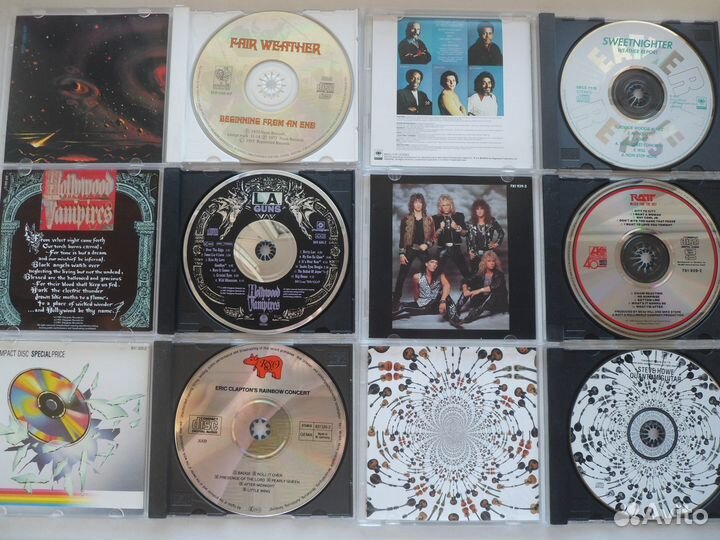 Фирменные CD зарубежный рок