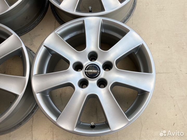 Диски borbet volkswagen R16-7J, 5-112, ET+38