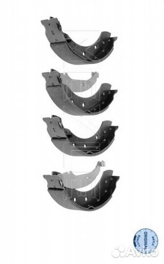 Колодки торм.бараб.на Логан 1 meyle