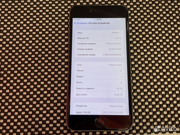 iPhone 6 plus на запчасти