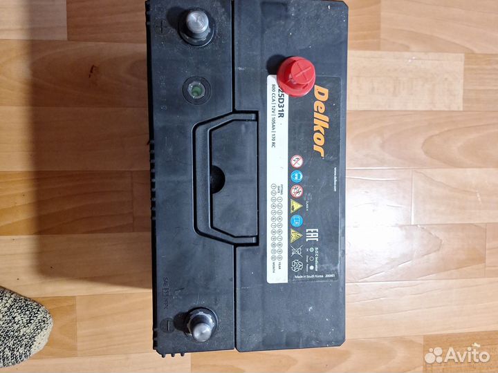 Акумльятор делкор