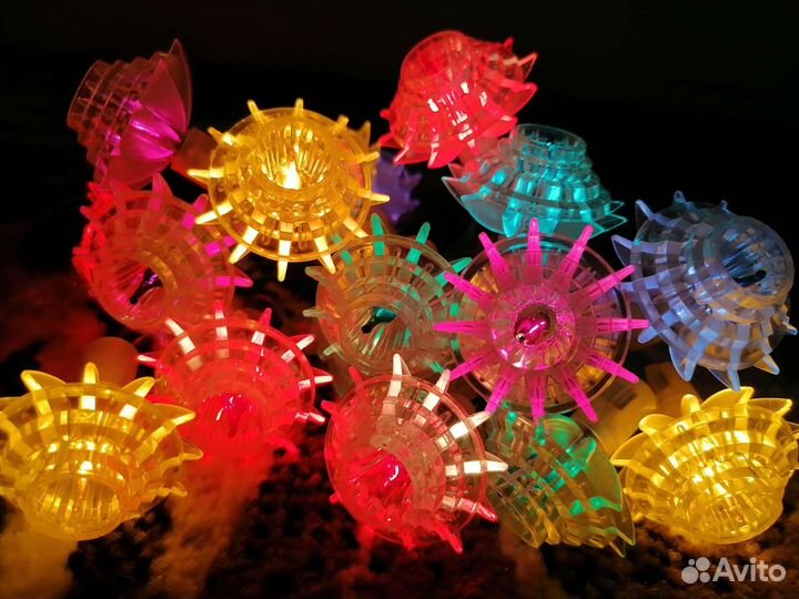 Елочная гирлянда (электрогирлянда) Искра, СССР