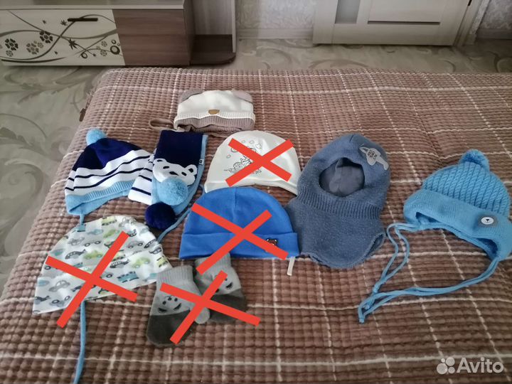 Шапки детские для мальчиков