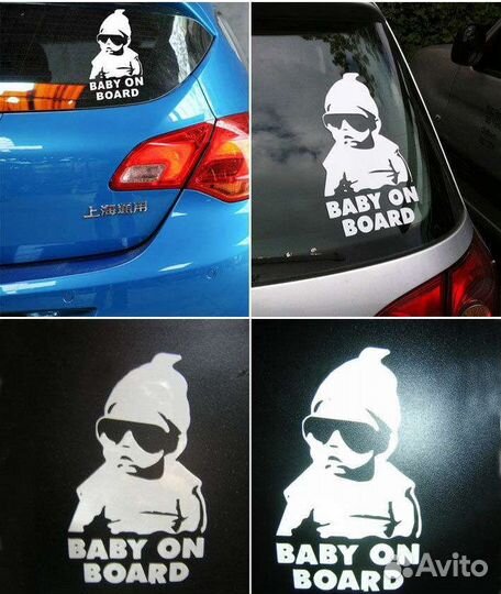Наклейка Baby on board