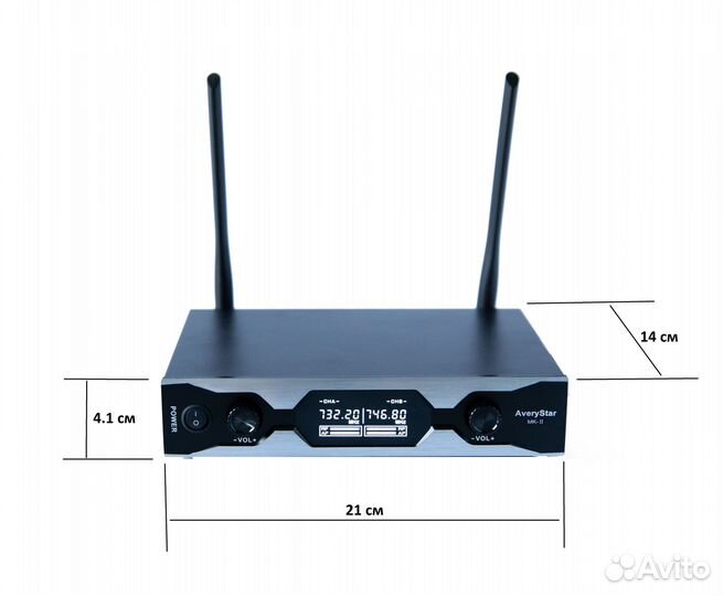 Радиосистема AveryStar MK II головные микрофоны