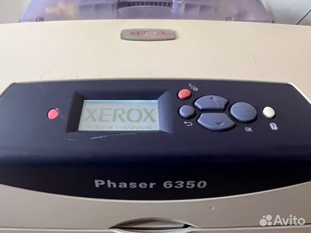 Xerox phaser 6350