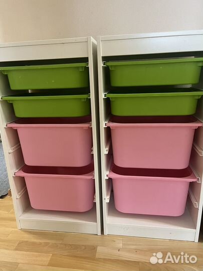 Модуль для хранения игрушек Икея