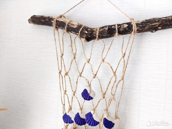 Музыка ветра из ракушек украшение