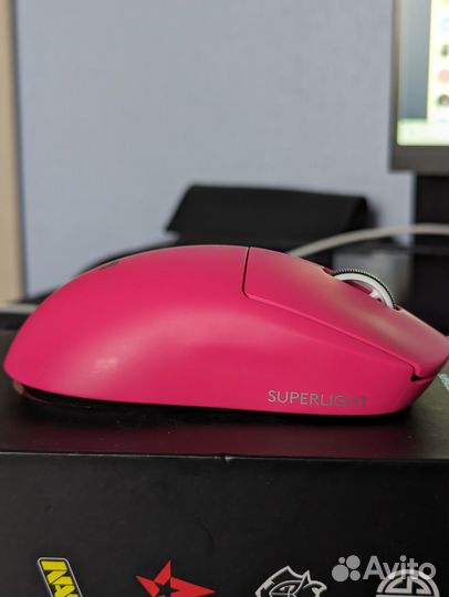 Мышь Logitech G PRO X superlight Pink розовая