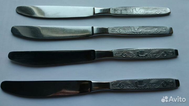 Ножи Ладья, нержавейка, СССР, 6 шт