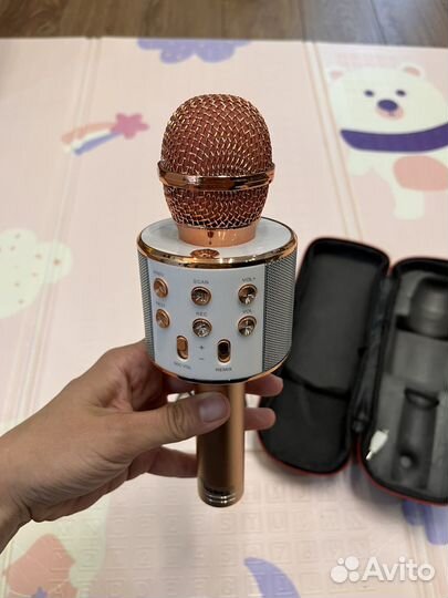Караоке bluetooth микрофон