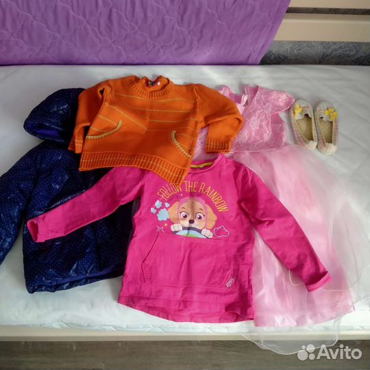 Детская одежда для девочек 104 110
