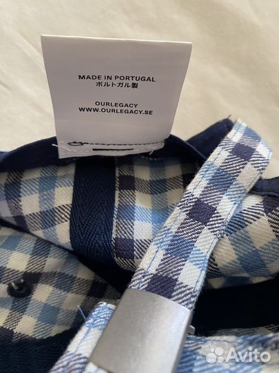 Кепка Our Legacy лен one size