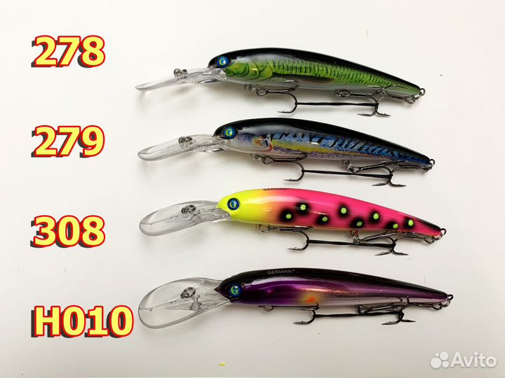 Воблеры German Bandit новинки 2024