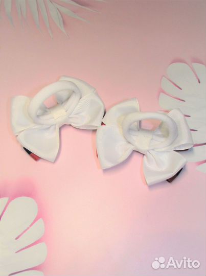 Бант триколор 2шт